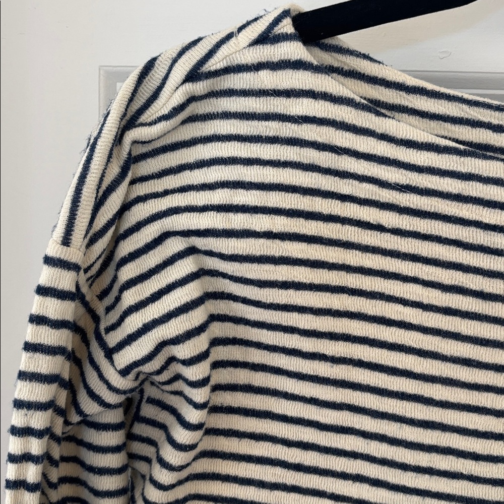 Bellerose cotton Blend Striped boatneck Top XS / 0